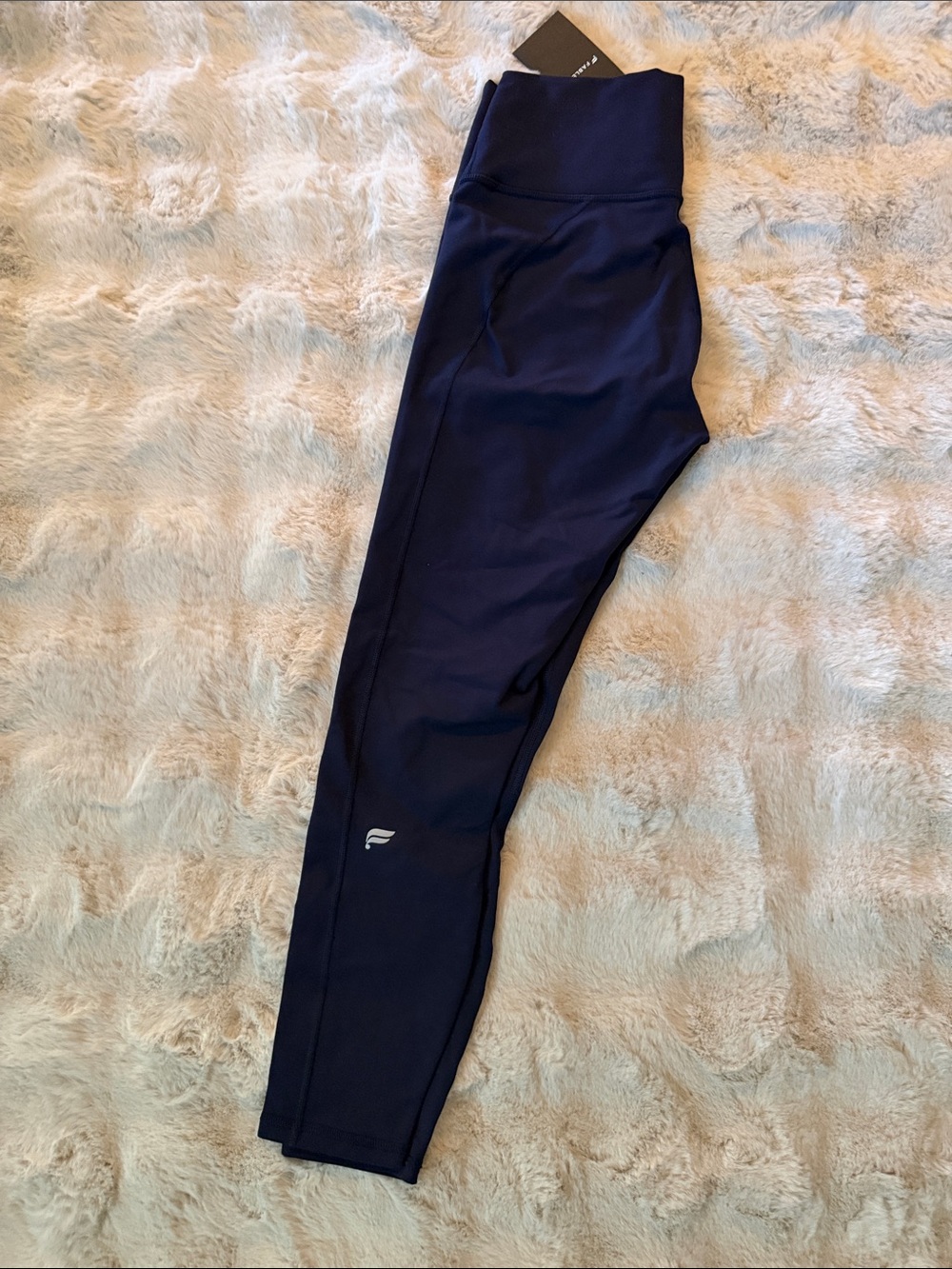 Fabletics Deep Navy PowerHold High-Waisted Leggings - Picture 3 of 6